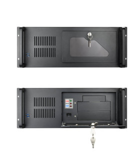 Tooq Caja RACK-406N-USB3 4U 19" ATX Sin F.A Negro