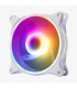 Hiditec Ventilador Gaming ARGB-N-18 WHITE 120 MM
