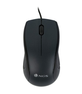 NGS Raton óptico Mist 1000Dpi Negro