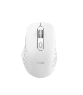 Nilox Ratón Dual Wireless 1600dpi silen. Blanco