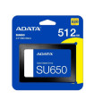 ADATA SSD Ultimate SU650 512GB 3D NAND 2,5" SATA3