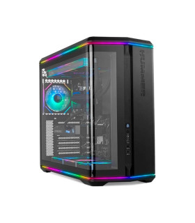 NOX Semitorre ATX Hummer Anvil Cristal Curv Negra