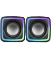 MARS GAMING Altavoces MSCUBE Premium 8W BLACK