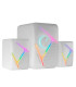 Mars Gaming Altavoces MS-H21 2.1 35W RGB Blanco