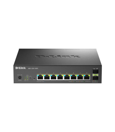 D-Link DMS-1250-10SPL/E Switch 8xMG PoE 2xSFP+ L2