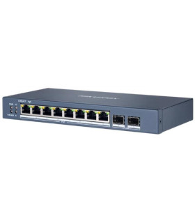 Hikvision DS-3E1510P-EI/M (B) Switch 8xGb PoE 2xGb