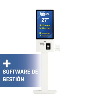 iggual Kiosco interactivo ORCHID 27" + Software