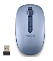 NGS Ratón Inalámbrico 2.4GHZ Dual BT FOGDUAL BLUE