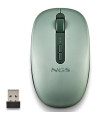 NGS Ratón Inalámbrico 2.4GHZ Dual BT FOGDUAL GREEN