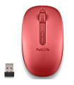 NGS Ratón Inalámbrico 2.4GHZ Dual BT FOGDUAL RED