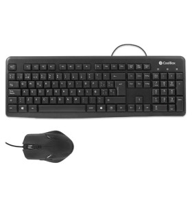 Coolbox Kit Teclado + Raton USB con cable