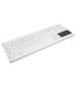 Cherry Teclado Touchpad lavable/desinfe USB Blanco