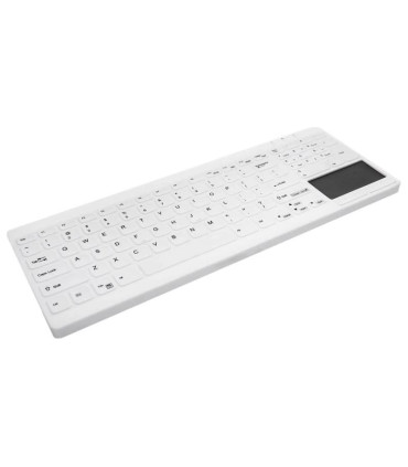 Cherry Teclado Touchpad lavable/desinfe USB Blanco