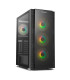 NOX Semitorre Hummer AERO ARGB Negr x4 Vent. 140mm