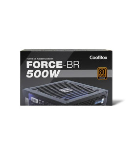 CoolBox Fuente AL. ATX FORCE-BR500 BRONZE Retail