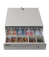 iggual Cajón portamonedas IRON-10W 38cm 4+6 blanco