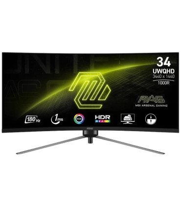 MSI MAG345CQRF E20 Monitor34"UWQHD 200hZ curv
