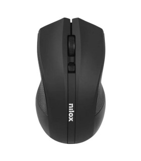 Nilox Ratón MOWI1001 Inalámbrico Amb.1600DPI Negro