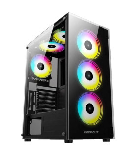 Keep Out Caja Atx XC-210 Usb 3.0 Glass Black