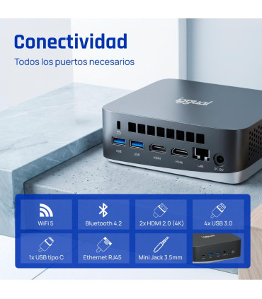 iggual MiniPC Teseracto i5 1235U 16+512 2HDMI W11P