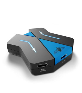 Spirit of Gamer Hub Crossgame negro y azul