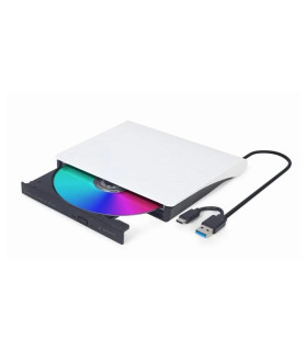 GEMBIRD Unidad de DVD USB externa Blanco