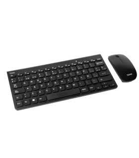 Tooq Teclado + Ratón TQKMW-3101-B Slim inalámbrico