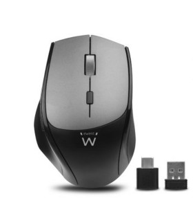 Ewent EW3245 Raton inalambrico dual click silenci