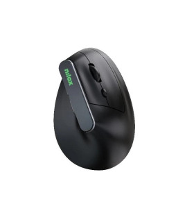 Nilox Ratón Wir Vertical Rec. Silen 1600 DPI Negro