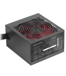 MARS GAMING Fuente Alimentacion MPIII 650W,Silent