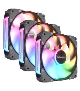 Cougar Vent. Modular Apolar 120 Argb (3pcs)
