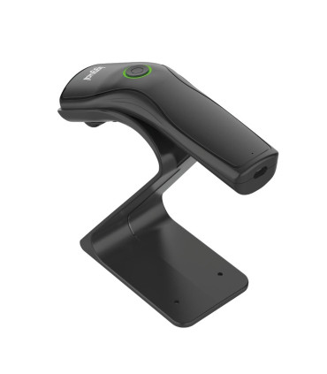 iggual Lector código barras 1D USB botón soporte