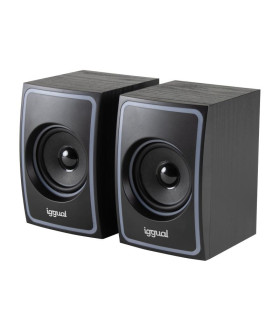 iggual Altavoces 2.0 10W mini-jack + USB Bluetooth
