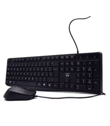 Ewent EW3006 kit teclado+ raton escrit. silenciosa