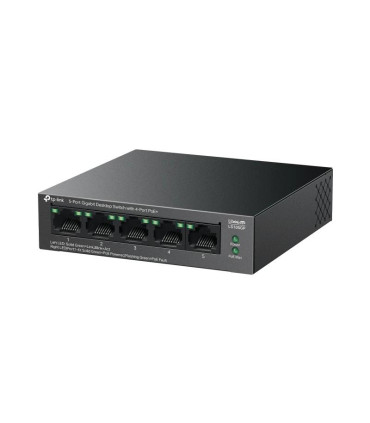 TP-Link LS105GP Switch 4xGb PoE+ 1xGb 65w
