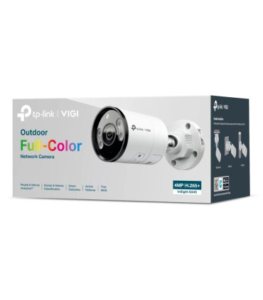 VIGI S345(4mm) Cámara NW Bullet 4MP Out Full-Color