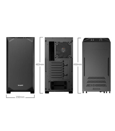 be quiet!Caja Pure Base 500 Black
