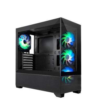COOLBOX CHASIS ATX GA250 CRISTAL 4XVENT.ARGB