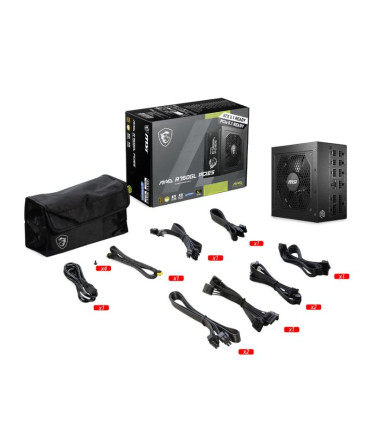 MSI Fuente Alimentación MAG A750GL PCIE5 II 750ATX