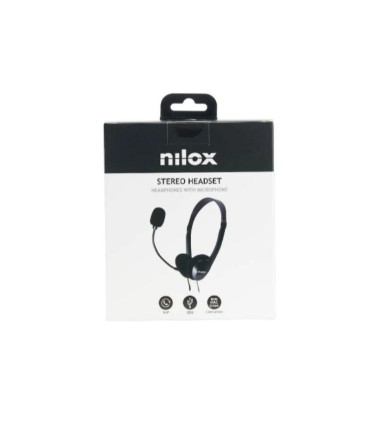 Nilox Auriculares con micrófono USB