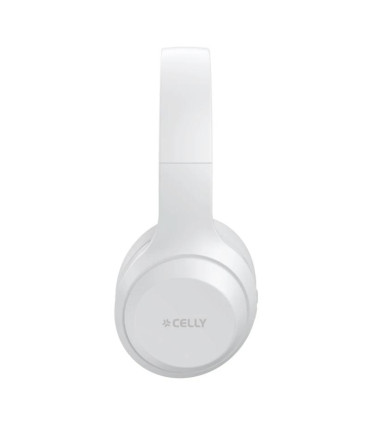 Celly Auricular Diadema Inalámbrico WAVEBEAT Blanc