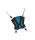 Spirit of Gamer Hub Crossgame negro y azul