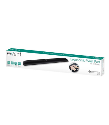 EWENT EW3180 Reposa Muñecas Ergonómico Negro