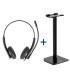 iggual Kit auriculares ENC3030 + soporte SA22