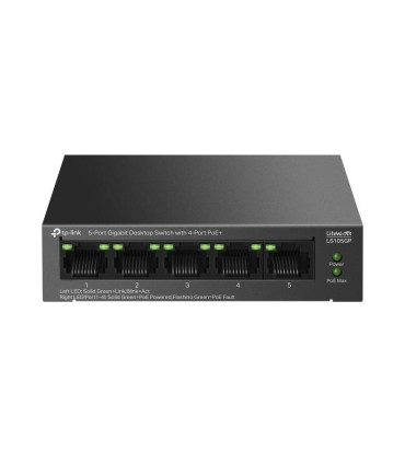 TP-Link LS105GP Switch 4xGb PoE+ 1xGb 65w