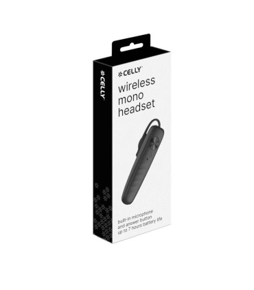 Celly Auricular mono Bluetooth Negro