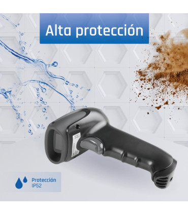 iggual Lector código barras 2D USB gatillo soporte