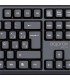 APPROX Teclado X205 USB 2.0 Negro