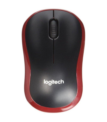 Logitech Ratón Inalámbrico M185 Rojo