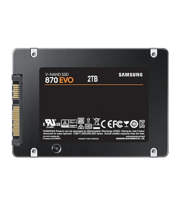 Samsung 870 Evo SSD 2TB 2.5" SATA3
